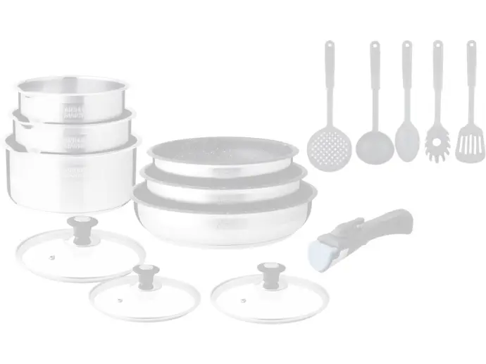 Batterie de cuisine 15 pcs